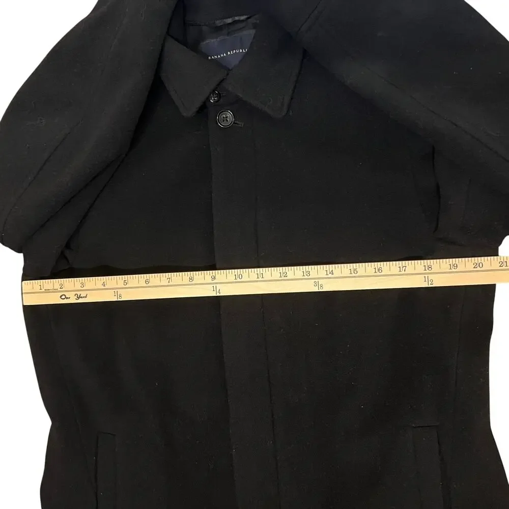 Banana Republic Wool Blend Mens Coat Size S
